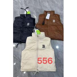 Фотография Жилетка детская на девочку 556 black р.120-160 "Farbique" недорого оптом от прямого поставщика