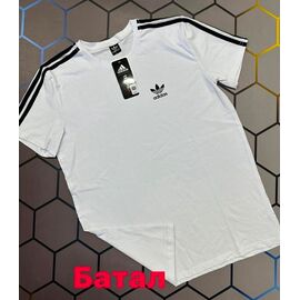 Футболка чоловіча 13401 white р.2XL-6XL "Alex Clothes" недорого оптом від прямого постачальника