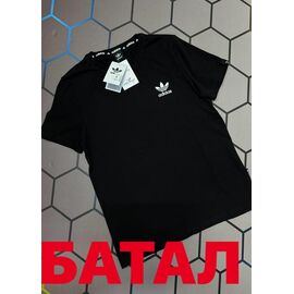 Футболка чоловіча 13402 black р.2XL-6XL "Alex Clothes" недорого оптом від прямого постачальника