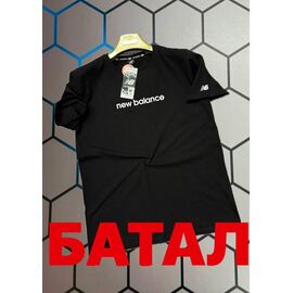 Фотография Футболка мужская 13418 black р.2XL-6XL "Alex Clothes" недорого оптом от прямого поставщика