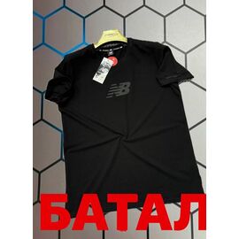 Фотография Футболка мужская 13424 black р.2XL-6XL "Alex Clothes" недорого оптом от прямого поставщика