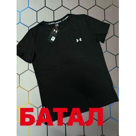 Фотография Футболка мужская 13429 black р.2XL-6XL "Alex Clothes" недорого оптом от прямого поставщика