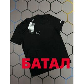 Фотография Футболка мужская 13431 black р.2XL-6XL "Alex Clothes" недорого оптом от прямого поставщика