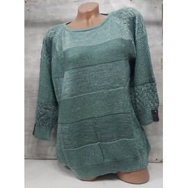 Фотография Свитер женский JL832 green р.52-54 "Julia" недорого оптом от прямого поставщика