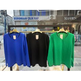 Фотография Свитер женский JL844 green р.52-54 "Julia" недорого оптом от прямого поставщика