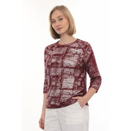 Фотография Свитер женский JL871 wine р.52-54 "Julia" недорого оптом от прямого поставщика