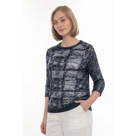 Фотография Свитер женский JL872 navy р.52-54 "Julia" недорого оптом от прямого поставщика