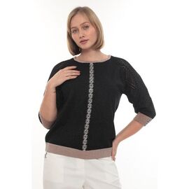 Фотография Свитер женский JL874 black р.52-54 "Julia" недорого оптом от прямого поставщика