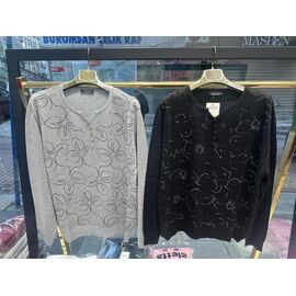 Фотография Свитер женский JL885 l.grey р.50-52 "Julia" недорого оптом от прямого поставщика