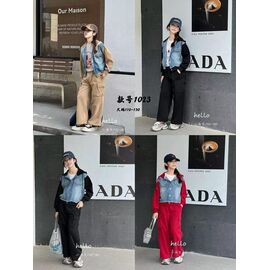 Фотография Костюм детский на девочку 1023 black р.110-150 "Meloria" недорого оптом от прямого поставщика