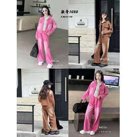 Фотография Костюм детский на девочку 1080 brown р.110-150 "Meloria" недорого оптом от прямого поставщика