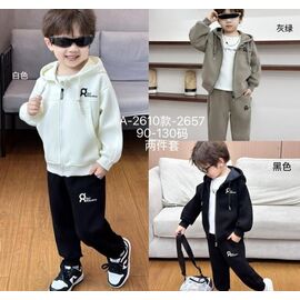 Фотография Костюм детский спортивный на девочку 2610 khaki р.90-130 "Meloria" недорого оптом от прямого поставщика