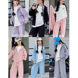 Фотография Костюм детский спортивный на девочку 88003 black р.130-170 "Meloria" недорого оптом от прямого поставщика