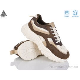 Фотография Кроссовки женские модные Весна/осень A300-10 шкіра піна (8 пар р.36-41) "STILLI Group" недорого оптом от прямого поставщика