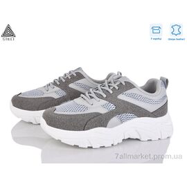 Фотография Кроссовки женские модные Весна/осень A300-12 шкіра піна (8 пар р.36-41) "STILLI Group" недорого оптом от прямого поставщика