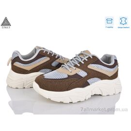 Фотография Кроссовки женские модные Весна/осень A300-16 шкіра піна (8 пар р.36-41) "STILLI Group" недорого оптом от прямого поставщика