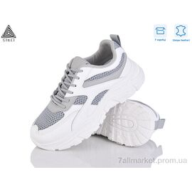 Фотография Кроссовки женские модные Весна/осень A300-18 шкіра піна (8 пар р.36-41) "STILLI Group" недорого оптом от прямого поставщика