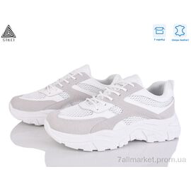 Фотография Кроссовки женские модные Весна/осень A300-3 шкіра піна (8 пар р.36-41) "STILLI Group" недорого оптом от прямого поставщика