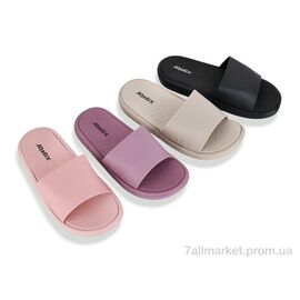 Фотография Шлепки женские облегченные Лето 3153 mix (12 пар р.36-41) "CAP" недорого оптом от прямого поставщика