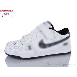 Фотография Кроссовки детские модные Весна/осень B8001-7 (8 пар р.32-37) "GFB-Канарейка" недорого оптом от прямого поставщика