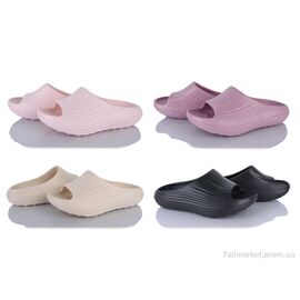 Фотография Шлепки женские облегченные Лето Q55 mix (24 пар р.36-41) "Hongquan" недорого оптом от прямого поставщика