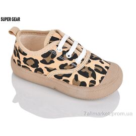 Фотография Кеды детские легкие Весна/осень 02-217 yellow (12 пар р.23-28) "Super Gear" недорого оптом от прямого поставщика