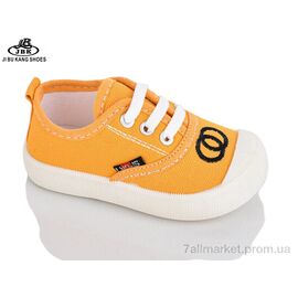 Фотография Кеды детские легкие Весна/осень 05-737 yellow (12 пар р.17-22) "Jibukang" недорого оптом от прямого поставщика