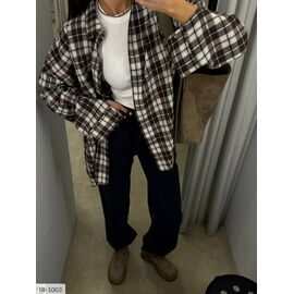 Жіноча фланелева сорочка р.УНИВЕРСАЛЬНЫЙ "ANNVER" купити недорого від прямого постачальника