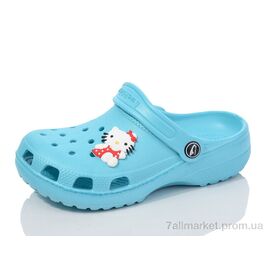 Фотография Кроксы детские летние Лето 3001-312 (12 пар р.30-35) "Luck Line" недорого оптом от прямого поставщика