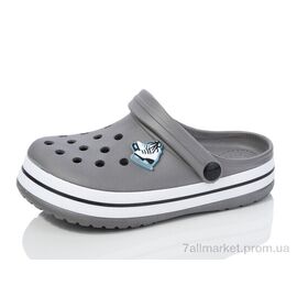 Фотография Кроксы детские летние Лето 3102-303 (12 пар р.30-35) "Luck Line" недорого оптом от прямого поставщика