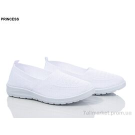 Сліпони жіночі тканинні Літо 3026-50 (8 пар р.36-41) "Princess" недорого оптом від прямого постачальника