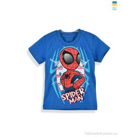 Фотография Футболка детская Лето 112261 синій (5 шт. р.сетка 92-122) "Kir15" недорого оптом от прямого поставщика