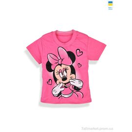 Фотография Футболка детская Лето 112262 рожевий (5 шт. р.сетка 92-122) "Kir15" недорого оптом от прямого поставщика