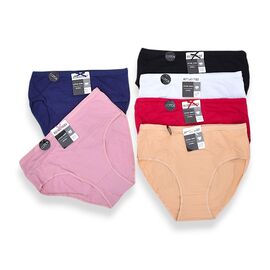 Фотография Трусы женские X4002 (12218) mix р.XL-3XL "Obuv OK2" недорого оптом от прямого поставщика