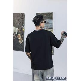 Футболка чоловіча ADM82651 black р.M-3XL "2BRO" недорого оптом від прямого постачальника