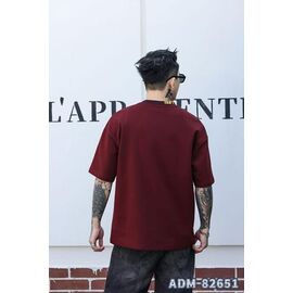 Футболка чоловіча ADM82651 red р.M-3XL "2BRO" недорого оптом від прямого постачальника