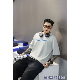 Футболка чоловіча ADM82608 white р.M-3XL "2BRO" недорого оптом від прямого постачальника