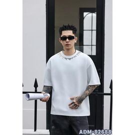 Футболка чоловіча ADM82688 white р.M-3XL "2BRO" недорого оптом від прямого постачальника