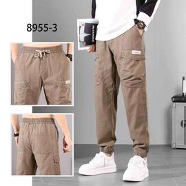 Джинси чоловічі 8955-3 brown р.28-36 "God Baron" недорого оптом від прямого постачальника