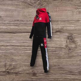 Костюм дитячий спортивний на хлопчика SV1242 black-red р.3-7 "WHITE" недорого оптом від прямого постачальника