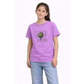 Фотография Футболка детская на девочку SV1291 lilac р.11-16 "WHITE" недорого оптом от прямого поставщика