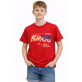 Фотография Футболка детская на мальчика SV1308 red р.7-12 "WHITE" недорого оптом от прямого поставщика