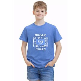 Фотография Футболка детская на мальчика SV1309 l.blue р.7-12 "WHITE" недорого оптом от прямого поставщика