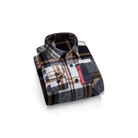 Фотография Рубашка мужская 7138 brown р.XL-5XL "ROLADA" недорого оптом от прямого поставщика