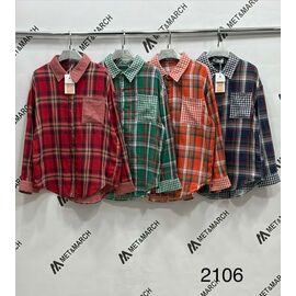 Сорочка жіноча 2106 green р.one size "Met&March" недорого оптом від прямого постачальника