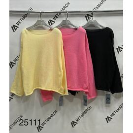 Светр жіночий 25111 yellow р.one size "Met&March" недорого оптом від прямого постачальника