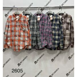 Сорочка жіноча 2605 brown р.one size "Met&March" недорого оптом від прямого постачальника