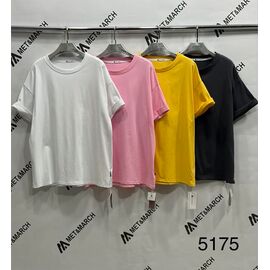 Фотография Футболка женская 5175 pink р.one size "Met&March" недорого оптом от прямого поставщика