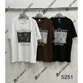 Фотография Футболка женская 5251 black р.one size "Met&March" недорого оптом от прямого поставщика