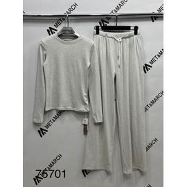 Костюм жіночий 7570 l.grey р.S-L "Met&March" недорого оптом від прямого постачальника